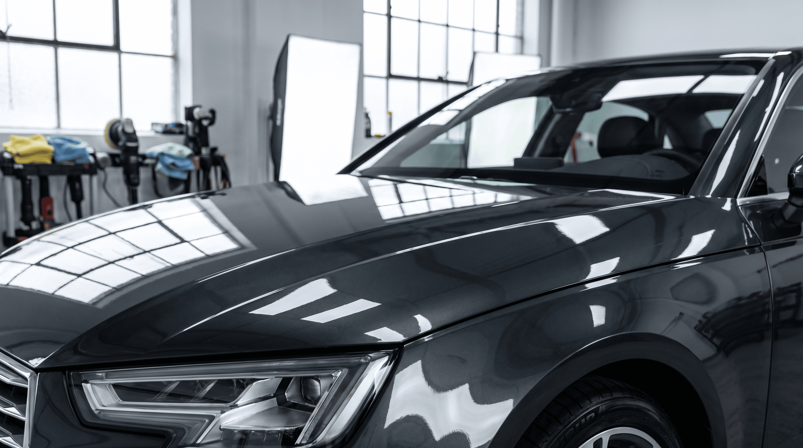 Paint after V31 PPF protection, glossy and protected